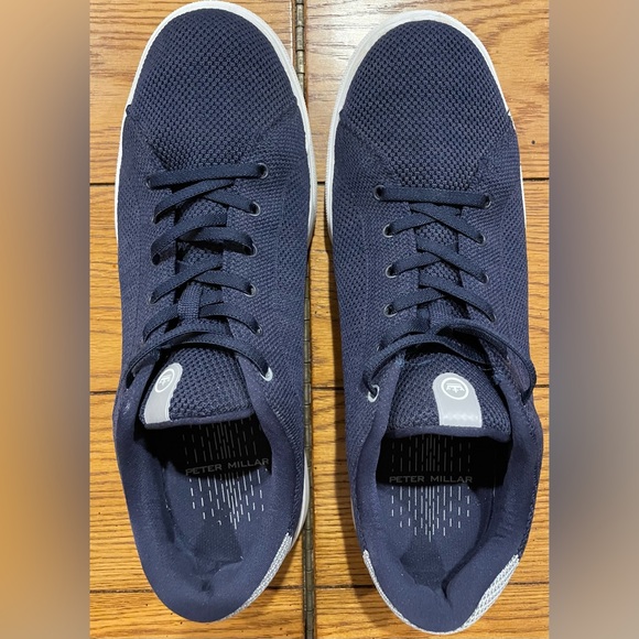 EUC Peter Millar Drift Hybrid Course Golf Shoes, navy, size 11/44 main image 10